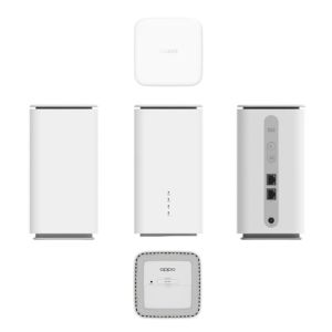 Unlocked 5G CPE Router with WiFi 6 AX1800 LTE Cat20 up to 4.07Gbps for Multi