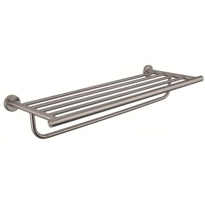 Satin Finsh Bathroom Hardware Set Sus304 Fixtures Towel Rack Set