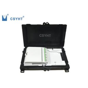 IP65 PP Plastic FTTP Box Loaded 8 Way PLC Splitter And SC Fiber Optic Adapter