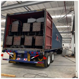 Mexico Prefabricated Steel Structure Warehouse Shed Hangar Column Building Steel