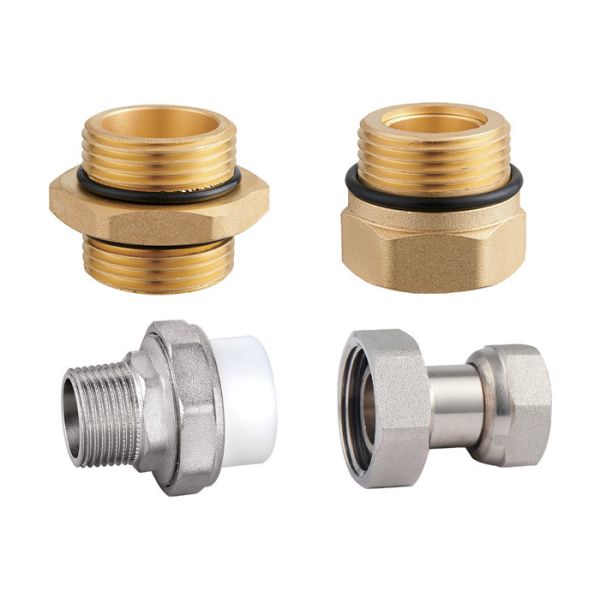 3003 3004 3005 Straight Type Brass Pipe Fittings M x M, M x F, M x PP-R, F x F