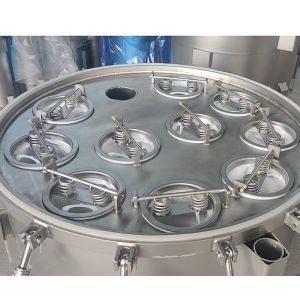 Stainless Steel Multi Bag Filter Housing with Quick Opening Design for High