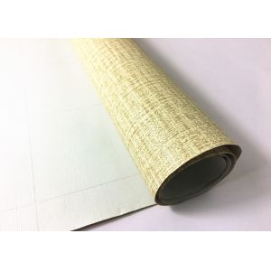 Cheap Brown Texture Damask Peel And Stick Wallpaper Environmental PVC Material for sale