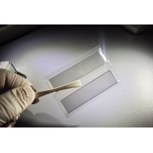 Customized SIC Silicon Carbide Wafer Single Crystal Window Piece 60 X 10 X 0.5mm