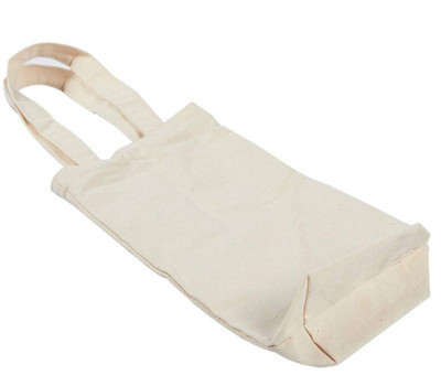 2021 Low price 1 bottle jute wine carrier bag high quality customized canvas