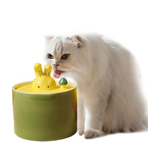 Dog Water Bowl Drinking Dispenser Rounded Automatic Pet Fountain Cats and Dogs All Sizes