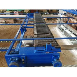 Width 2500mm Automatic Wire Mesh Production Line For Mesh Size 50x200mm