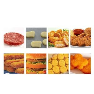 Chicken Cutlet and Nuggets Thermal Processing Batter Applicator for Volume