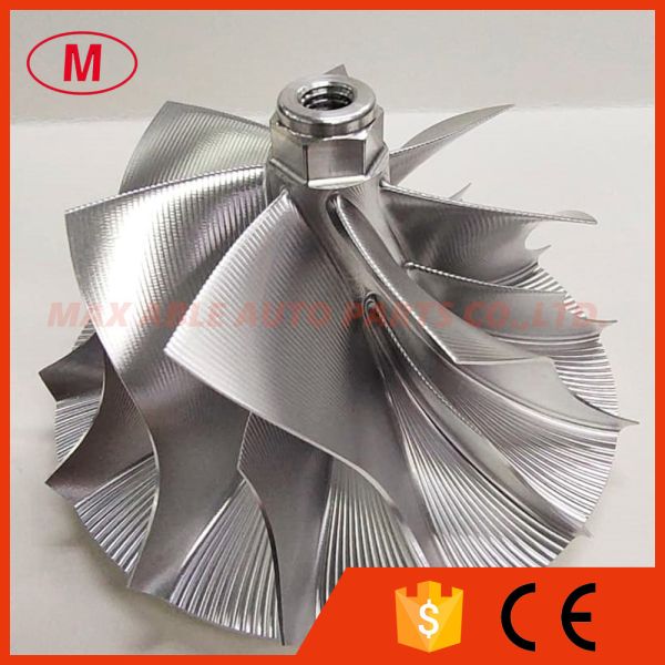 UTW8126 10R3092/10R-3092 87.94/117.57mm 7+7 blades point milling high performance turbo billet/milling compressor wheel