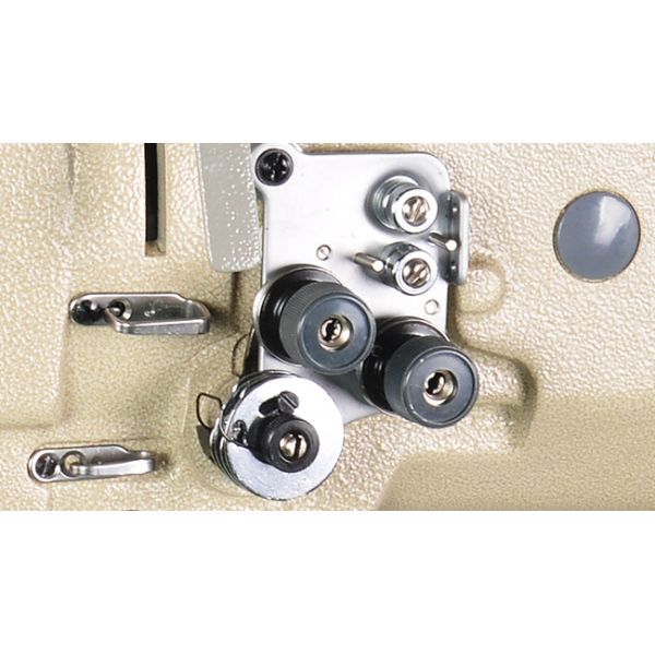 10.5mm Stitch Vertical Hook DP17 Double Needle Sewing Machine