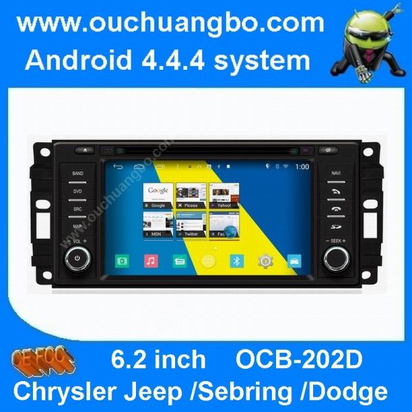 Ouchuangbo S160 car dvd gps multimedia Dakota Ram Caliber android 4.4 OS WIFI