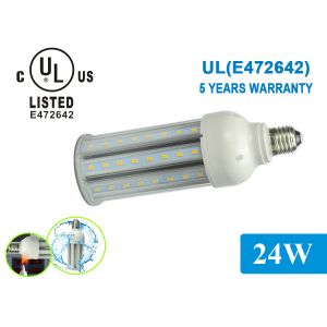 Cheap High Efficiency 27W Waterproof IP64 360 Degree LED Corn Lamp E40 / E27 For Street Light for sale