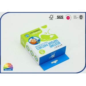 Medication Packaging Printed Folding Carton Box Reverse Uv Coating