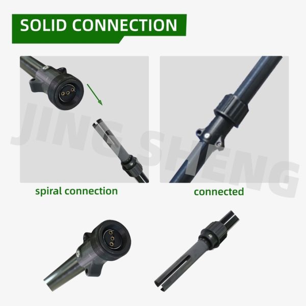 Garden pruning kit: 18ft plug-in carbon fiber pole Tree pruner and 20,00 Li-Ion battery for constant power 4