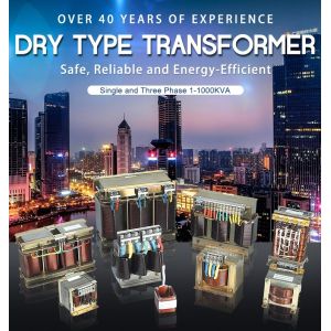 Single And Three Phase Dry Type Transformer 1-1000kva Copper Alumnium