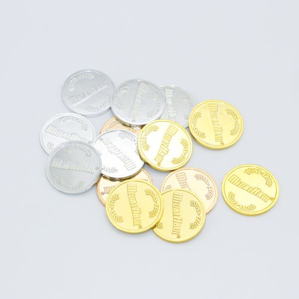 Quality Plastic Embossed Beer Tokens Drink Coins for Party Wedding Event Festival Bar Game wholesale