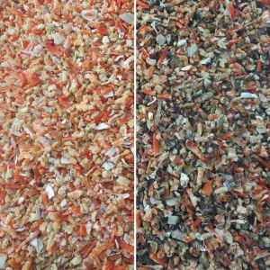 High Efficiency RGB Nir Sensor Color Sorter For Dry Shrimp Sorting