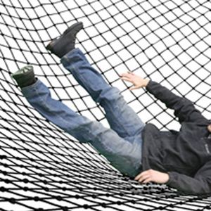 All protection safety net UV stabilized nylon discoloration building safety