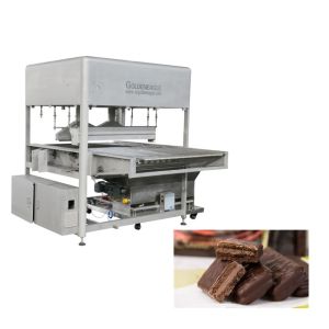 Ice Cream 400kg/H Chocolate Enrobing Machine