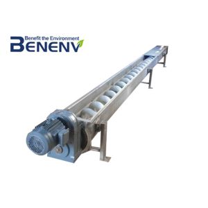 Energy Saving Shaftless Screw Conveyor Dewatering Screw Conveyor