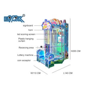 Rainbow Castle Amusement Ticket Redemption Game Machine Arcade Games For Sale