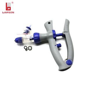 Automatic Continuous Adjustable Veterinary Vaccine Injection Syringe For Cattle