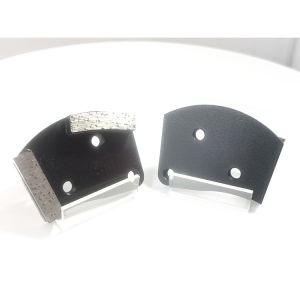 Hard Bond Diamond Concrete Grinding Tools 30# 2T Segment For Granite