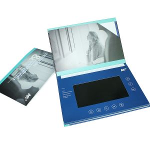 Box Version LCD Video Brochure 7 Inches 3000mah Battery Capacity For Business