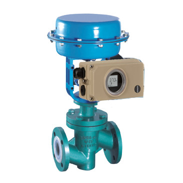 Precision Samson Pneumatic Actuator with 20 Inputs Throttling Process Control