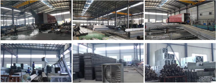 Easy To Assemble Multi Span Greenhouse For Growing Vegetables And Flowers