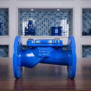 Cheap SFCV H44X Soft Seat Check Valve Ductile Iron DN300 Rubber Flap Check Valve QT500-7 for sale