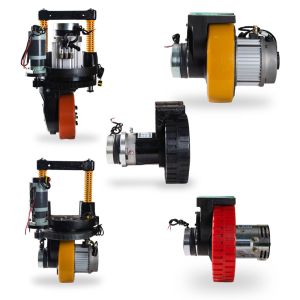 24V AC Vertical Motor Drive Wheel for Trolley stacker Vertical Drive Unit Wheel