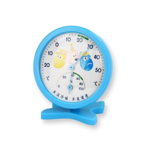 TH108 Metal Frame Wireless Mingle Thermometer Hygrometer 74*24mm Size