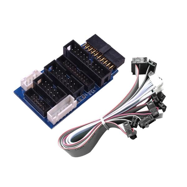 Quality J-link Emulator V8 V9 all-ARM JTAG Adapter Converter Cable Kit for 6410 Mini 2440 wholesale