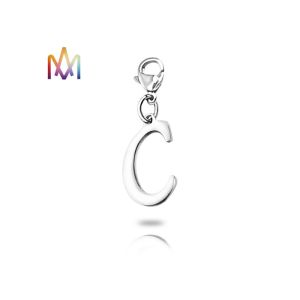 Lobster Clasp A-Z Alphabet Custom Shaped Keychains