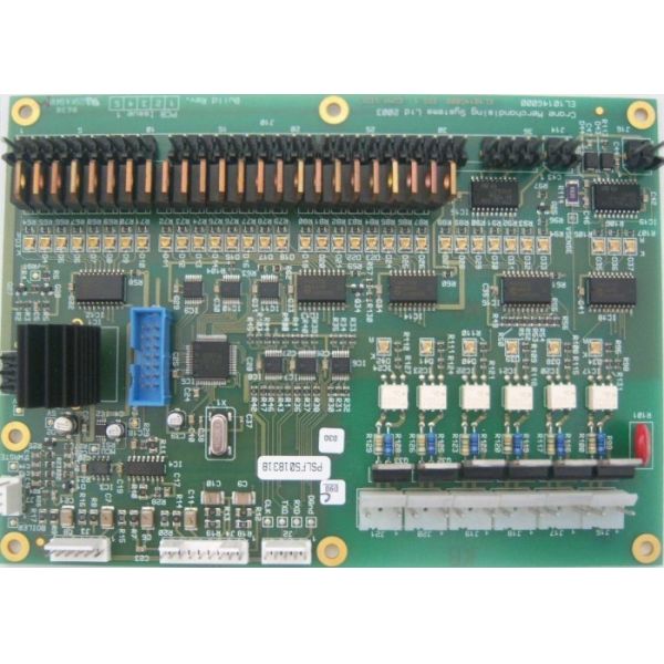 Immersion Gold ENIG PCB Board Assembly Green Solder Mask White Silkscreen with