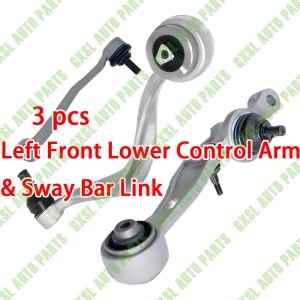 Cheap For Rolls Royce Phantom 3pcs Left Front Lower Control Arm &amp; Sway Bar Link OEM 31120409267 31122180523 31350440780 for sale