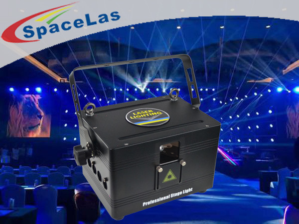 Professional Laser Light Show Equipment , Multicolor Laser Light Projector For