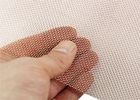 Flexible High Strength Phosphor Bronze Mesh For EMI RF EMP Shielding