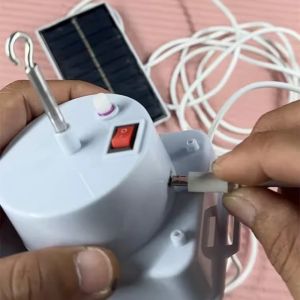 White Hanging Rotating Motor Solar Battery Powered Wind Spinner Motor For Wind