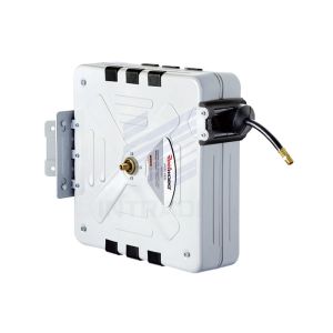 Oil / Grease Air And Water Hose Reel With Spring Fully Enclosed And Lubricated