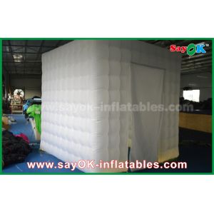 Portable Photo Booth White Oxford Cloth Inflatable Photo Booth Props Kiosk With