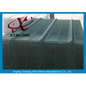 Galvanized Welded Wire Mesh Panels / Courtyard 3d Wire Mesh Fence