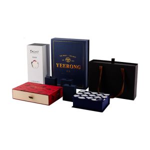 Custom Logo BRACELETS Packaging Slide Drawer Paper Box with Customized Die Cut