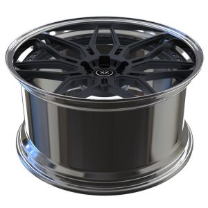 Custom 6061-T6 Aluminum Alloy Rims Deep Polished Lipe For Benz C43 C63 20 21