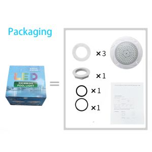 Inground LED Swimming Pool Light Fixture WiFi Control 2 Inch