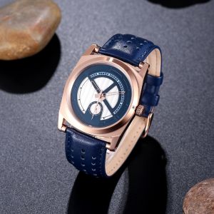 6P28 42mm Men'S Quartz Watch 3ATM Waterproof Customized Design