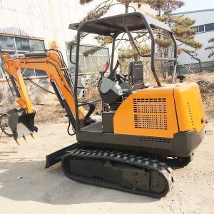 Crawler Mini Hydraulic Excavator Boom Swing 2T Mini Digger With Changchai Engine