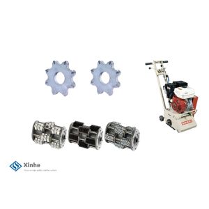 Cheap 8 Tips Tct Tungsten Carbide Cutters for Floor Scarifiers Accessories Scarifying Machines for sale