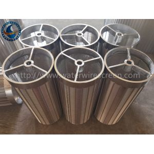 100um Slot Inlet And Outlet Wire Wrapped Screen Baskets
